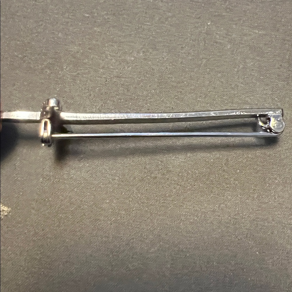 Sword Shaped Kilt Pin men’s Kilt Accessory Claymore 4” Sturdy Silver Tone - Picture 7 of 7